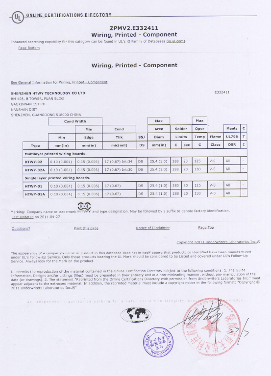 UL-E332411